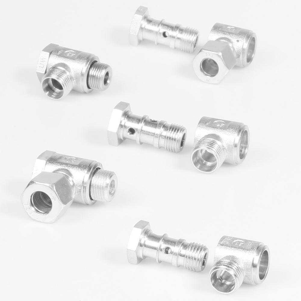 Haakse swivelkoppelingen