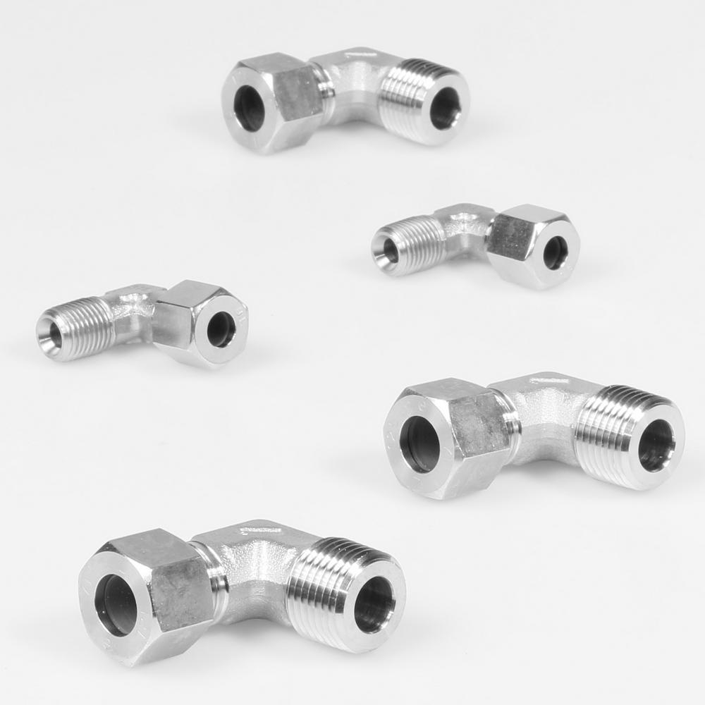 RVS Haakse inschroefkoppelingen