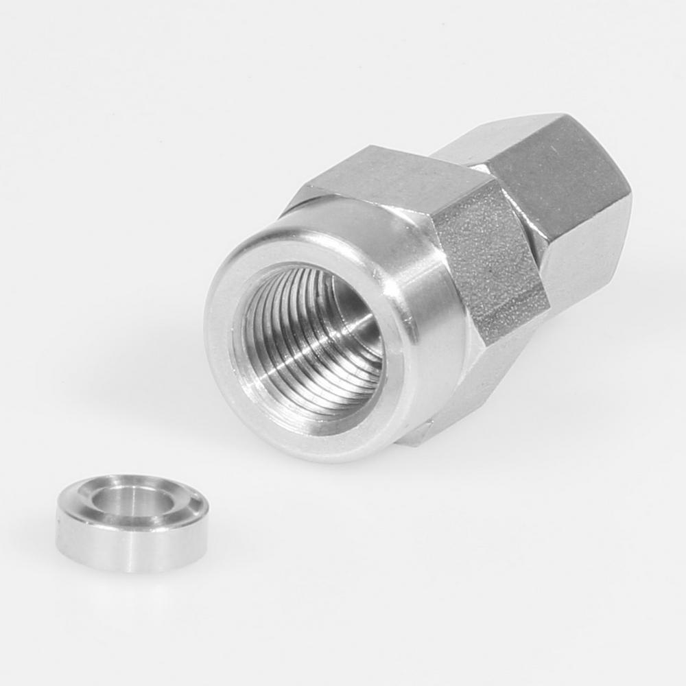 RVS Manometerkoppeling