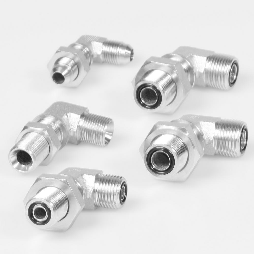 Haaks met 2 x buitendraad schotuitvoering