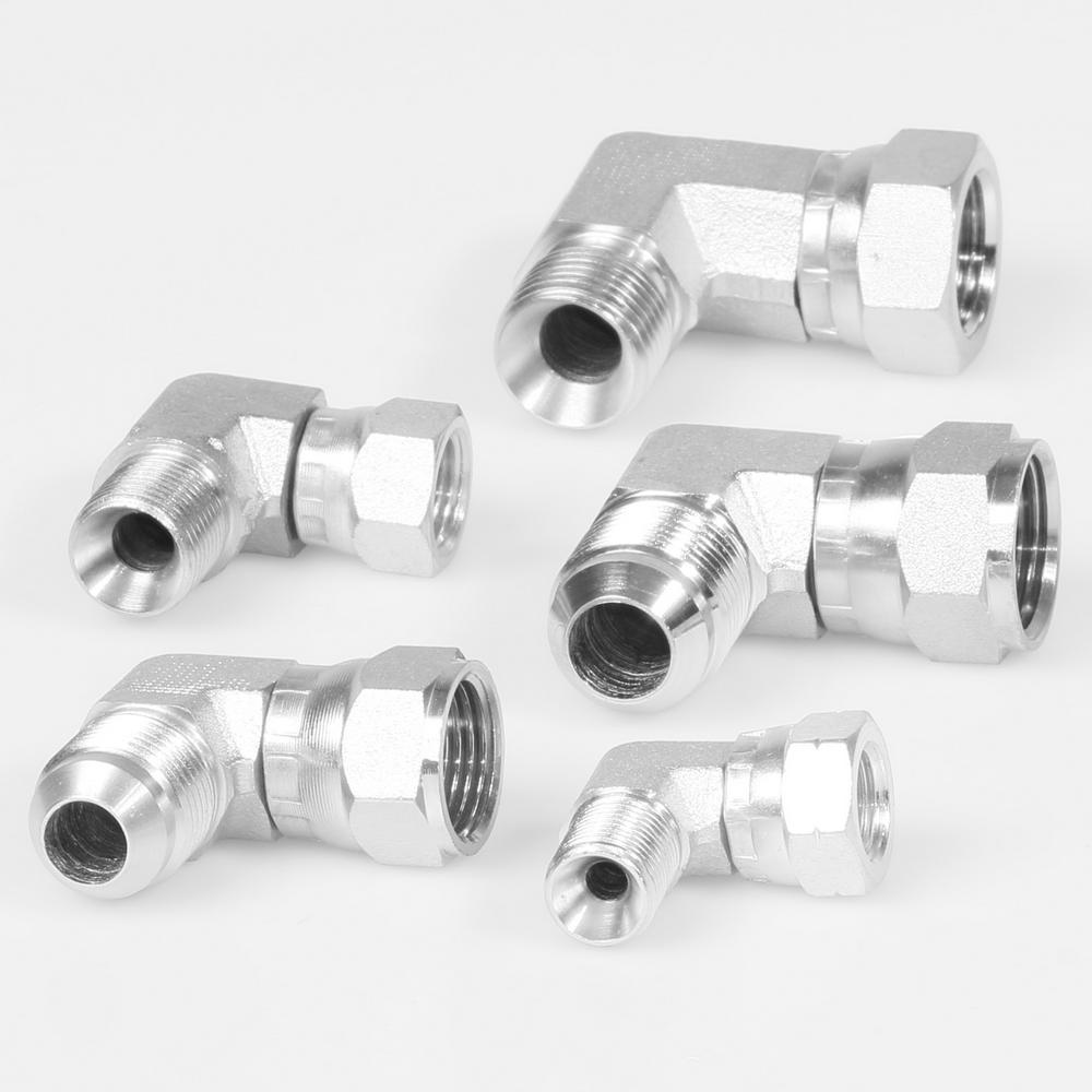 Haaks met 1 x buitendraad en 1 x wartel