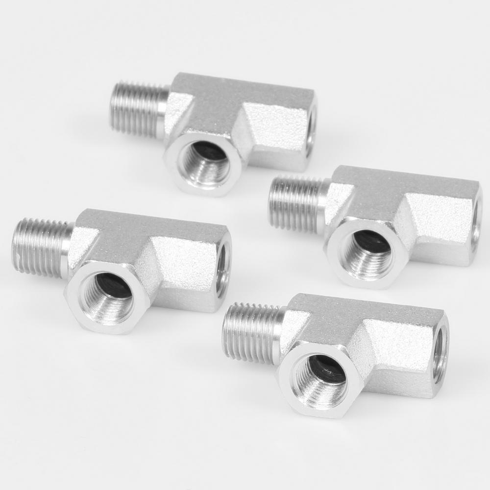 T met 2 x binnen en 1 x buitendraad