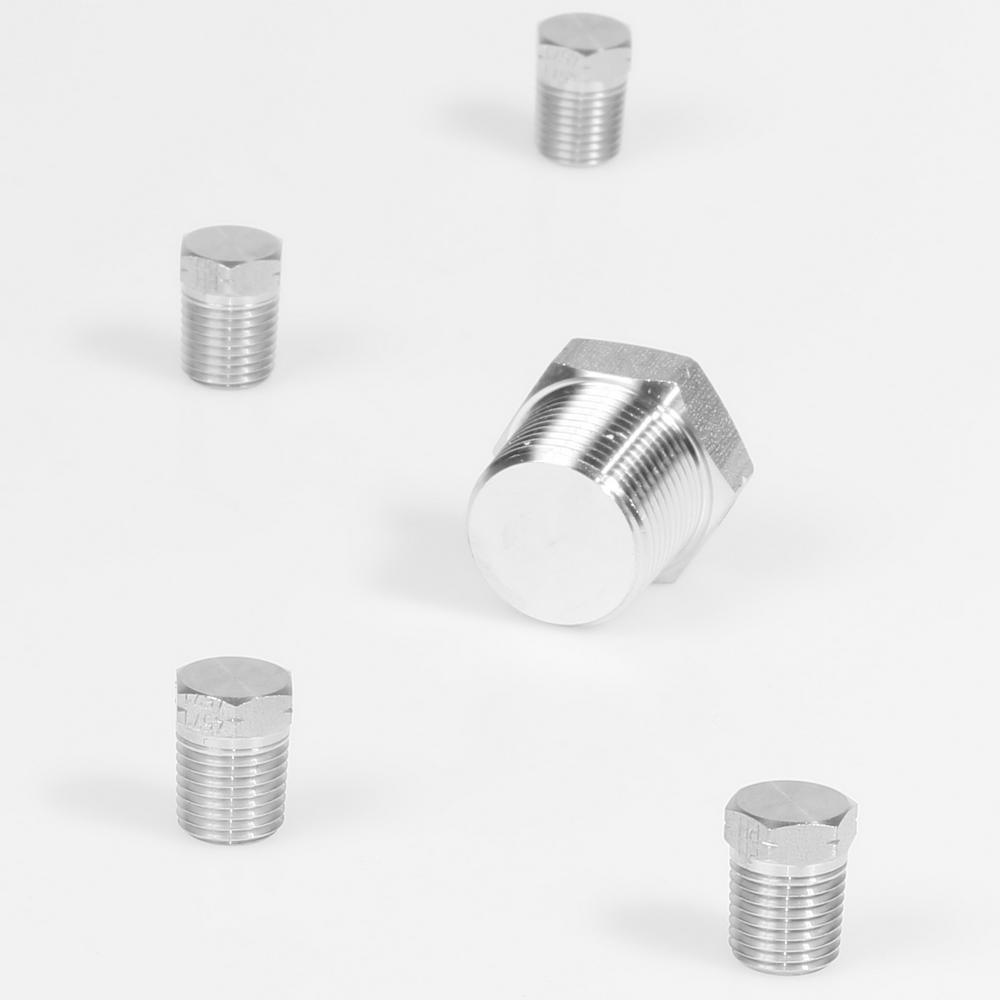 RVS Stop met buitendraad