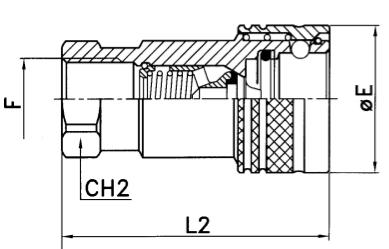 Mof - binnendraad BSP