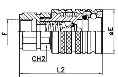 Mof - binnendraad BSP