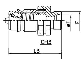 Stekker - pijpopname licht