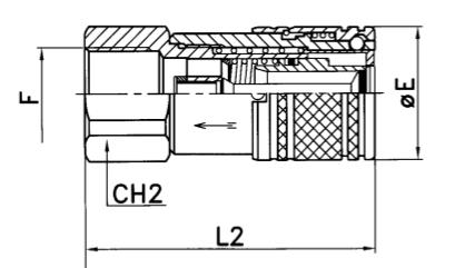Mof - binnendraad BSP
