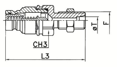 Stekker - pijpopname licht (schot)