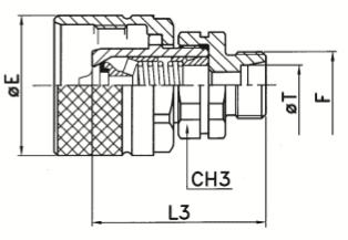 Stekker - pijpopname licht